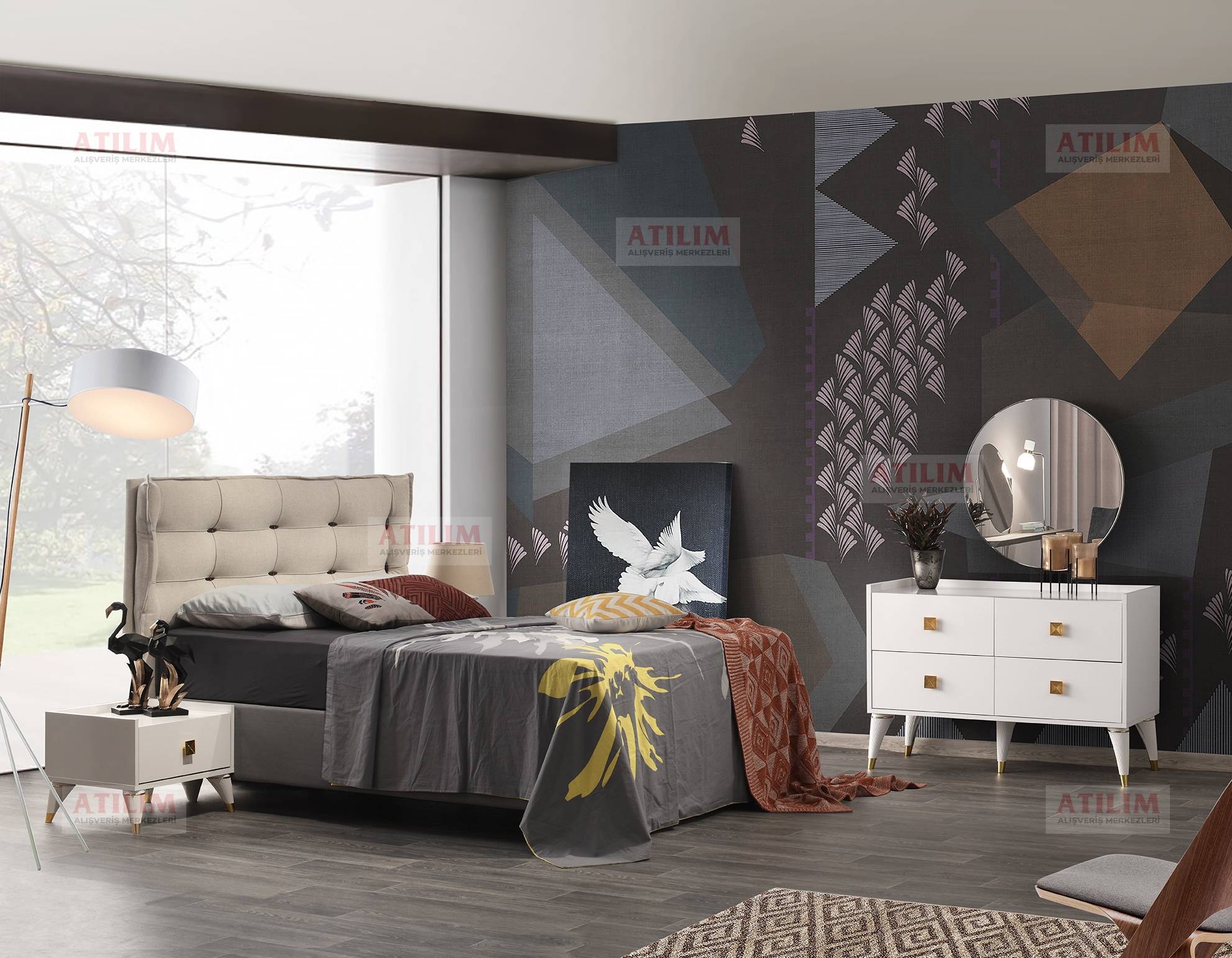 Homeset MDF Safir Yatak Odası – EvÇarşı